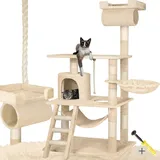Tectake Stokeley 141 cm beige