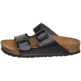 Birkenstock Arizona Naturleder schmal schwarz 41