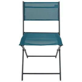 VCM Sumila Gartenstuhl 45 x 45 x 0 cm blau 4 St.