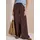 Cecil Stoffhose CECIL, Damen, Gr. XL Länge 32, braun cacao, Stoff, 100% Viskose, unifarben, Loose Fit, lang, Hosen Stoffhose, mit Elastikbund