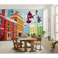 KOMAR Kindertapete, Marvel Spidey and His Amazing Friends City