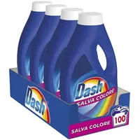 4xDASH Lavatrice liquido classico, Flüssig-Waschmittel, 26 Wäschen 4x1300 ml