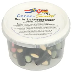 Bunte Lakritzstangen