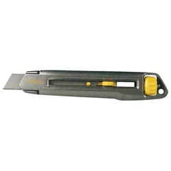 STANLEY Interlock Messer mit 18 mm Abbrechklinge und Klemm System