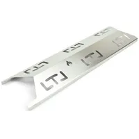 Grillrost.com Das Original Grillrost Brennerabdeckung Edelstahl silber