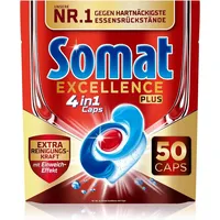 Somat Excellence PLUS 4in1 Caps (50 Caps), Spülmaschinentabs in