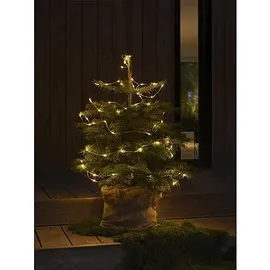 Konstsmide LED Lichterkette 8 m Transparent 80 bernsteinfarbene Dioden