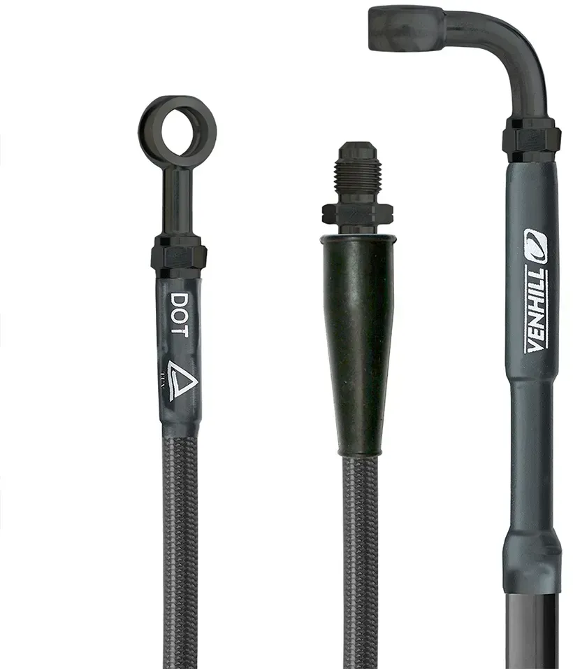 Venhill Stark Varg 23-25/varg Ex 2025 Rear Bremsleitung - Carbon Black - One Size