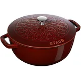 Staub La Cocotte Marmite Lilie 24 cm, Gusseisen