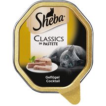 Sheba Classics in PasteGeflügel Cocktail Nassfutter 22 x 85 g