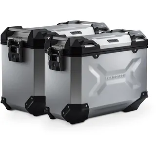 SW-Motech TRAX ADV Alukoffer-System - Silbern. 45/37 l. Tiger 1200 Rally /GT Explorer., silber