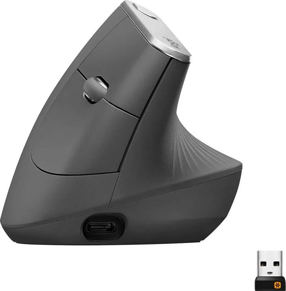 Preisvergleich Produktbild Logitech MX Vertical ergonomische Maus (Bluetooth) schwarz