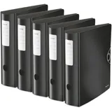 Leitz Active Solid DIN A4 82 mm Schwarz 5 St.