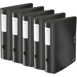 Leitz Active Solid DIN A4 82 mm Schwarz 5 St.