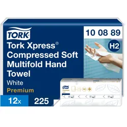 Tork Xpress® Handtücher Komprimiert Interfold Weich 12X225f