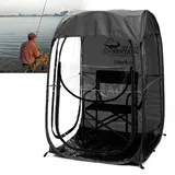 Sports Pod Pop-up-Zelt, Pod 1-Person Pod – Pop-up-Personenzelt, Wind- und wetterbeständiges Pop-up-Zelt Der ultimative tragbare Outdoor-Wetterschutz for eine Person for Camping und Angeln (Color : Sv