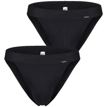 SKINY Slip schwarz / weiß M 2er Pack