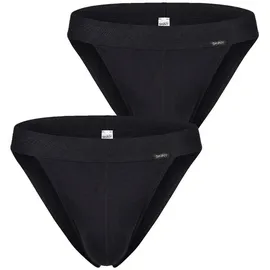 SKINY Slip schwarz / weiß M 2er Pack