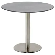 Niehoff Bistro Tisch rund 95 x 95 x 0 cm grau