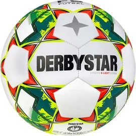 derbystar Stratos S-Light Futsal weiß/gelb/blau 3