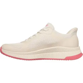 SKECHERS Bobs Squad 4 Damen Slip-Ons Weiß/Pink 36