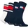 Tommy Hilfiger TH KIDS SOCK 4P FLAG & SPORT STRIPE ECOM - 35-38