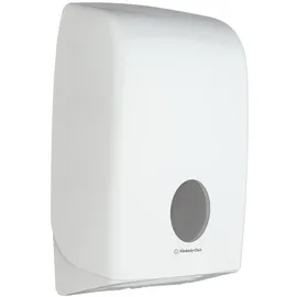 Kimberly-Clark Aquarius Spender für Papierhandtücher, 1 x Papierhandtuchspender, weiß