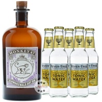 Monkey 47 Dry Gin & 5 x Fever-Tree Indian Tonic Water