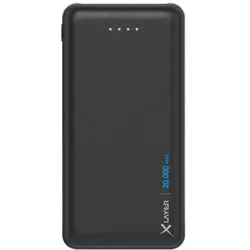 Xlayer 217283, Schwarz, Handy/Smartphone, Tablet, Lithium Polymer (LiPo), 20000