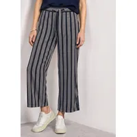 STREET ONE Emee Loose Fit Stoffhose Blau 40