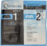 Qiriness Wrap Duo Purifying 2-Step Nose Patches 2 Patches 30 g