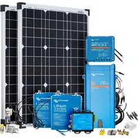 Offgridtec VeCore S monokristallin 100 W inkl. MultiPlus12/800/35 Wechselrichter 1280 Wh