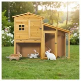 Mucola Kleintierkäfig Hasenstall Kaninchenstall Kaninchen Stall Kleintierstall HasenkäfigXXL