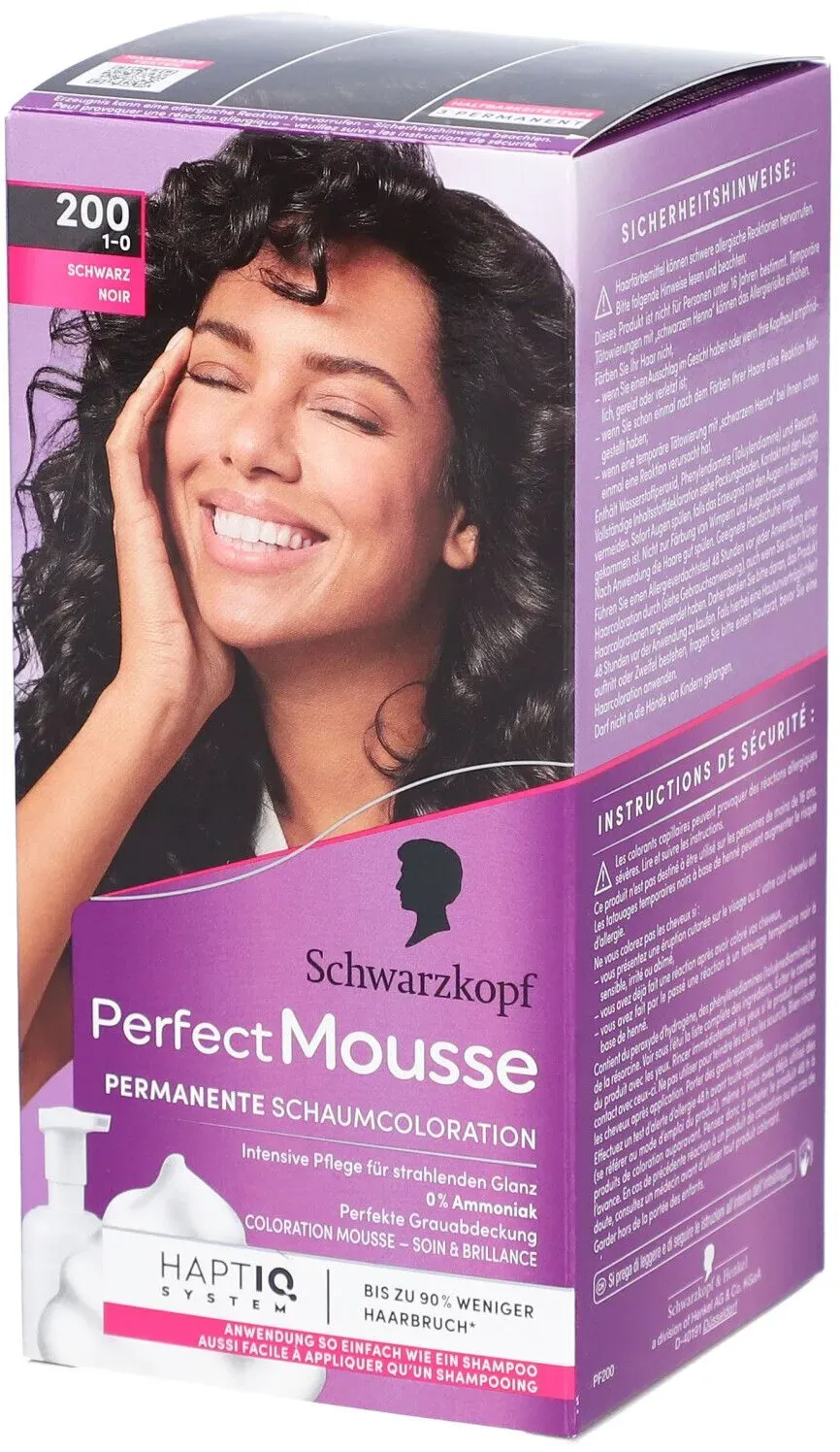 Perfect Mousse 200 schwarz