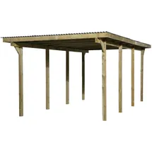 Weka Einzelcarport 606 Gr. 2 300 x 600 cm kdi