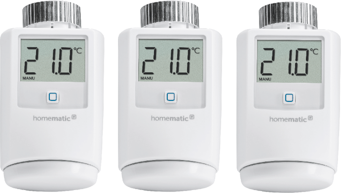 Homematic IP Set Heizkörperthermostat | 3er Pack | HmIP-EK-2