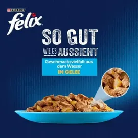 FELIX So gut wie es aussieht Geschmacksvielfalt aus dem Wasser 44 x 85 g