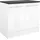 yourkitchen Spülenschrank Jazz 100 x 60 x 90 cm Weiß
