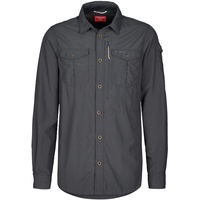 Craghoppers Nosilife Adventure Iii Langarmhemd - Black Pepper - 2XL
