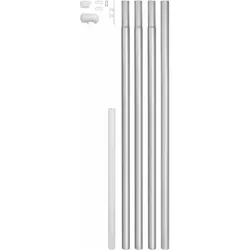 ALBERTS   Fahnenmast Alu mit Bodenhülse Ø 50 mm