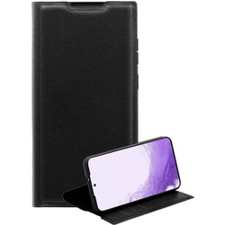 Premium Wallet Geldbörsenhülle für Samsung Galaxy S23  (Schwarz)