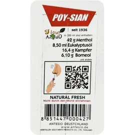 poy-sian 6er Paket - Thailändische Riechstifte - Original aus Thailand - Traditionelle Aromasticks mit ätherischen Ölen - Mentholsticks für die...