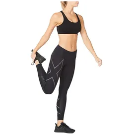 2XU Light Speed Mid-Rise Compression Tights Damen schwarz L