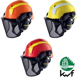 Uvex Waldarbeiterset Rot