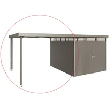 Biohort Seitendach Gr. L HighLine H5/6 282 x 315 x 222 cm Grau
