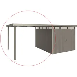 Biohort Seitendach Gr. L HighLine H5/6 282 x 315 x 222 cm Grau