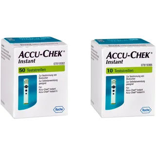 Accu Chek Instant Teststreifen für Blutzuckermessgerät