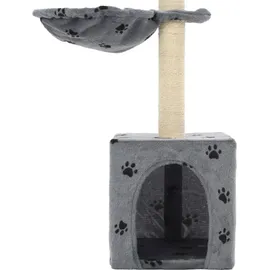 vidaXL Katzen-Kratzbaum 105 cm grau
