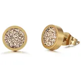 Kingka Ohrstecker Stardust goldfarben 81741742-0 8mm
