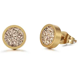 Kingka Ohrstecker Stardust goldfarben 81741742-0 8mm